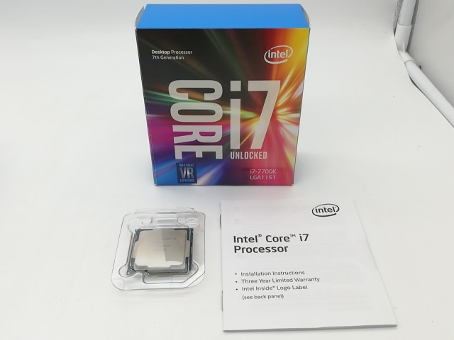 intel - Intel Core i7 7700K 箱あり Amazon.com: Intel Core i7-7700K 4.2GHz 8MBNew Retail