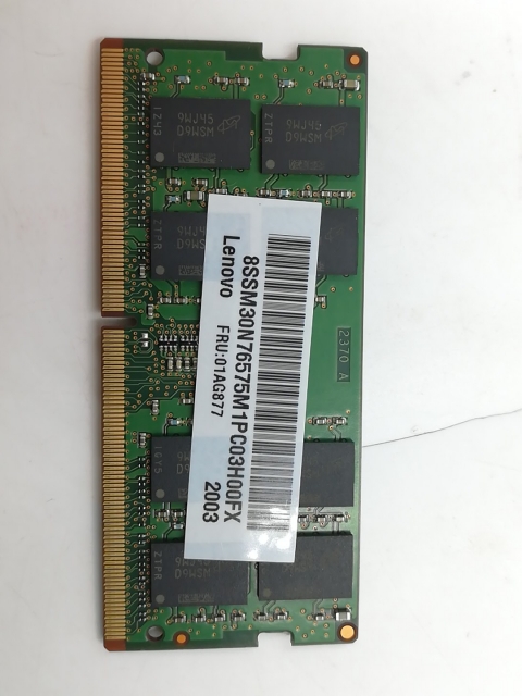 【中古】260PIN 16GB DDR4-3200(PC4-25600) SODIMM 【ノートPC用】【千葉】保証期間１週間_1