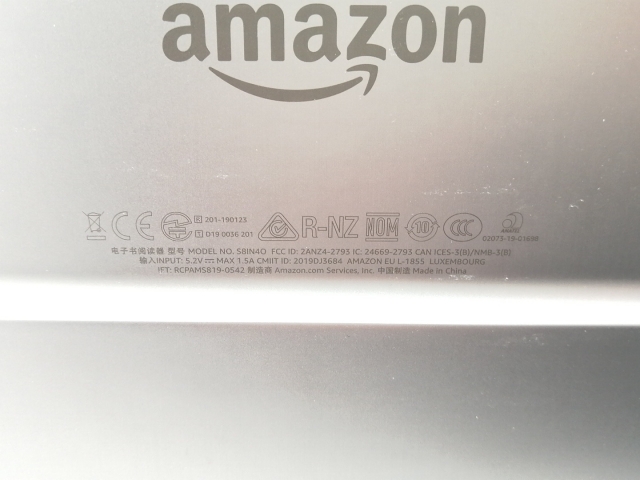 【中古】Amazon Kindle Oasis Wi-Fi（2019/第10世代） 8GB【千葉】保証期間１ヶ月【ランクA】_6