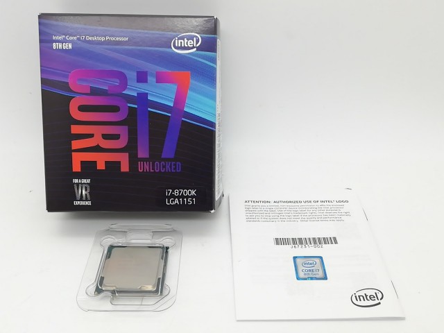 Intel core i7 8700K CPU 第8世代　本体のみ　中古品 Amazon | Intel CPU Core i7-8700K 3.7GHz 12Mキャッシュ 6コア