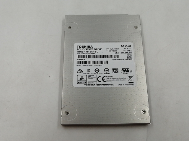 【中古】各社2.5SSD 512GB SSD SATA【千葉】保証期間１週間