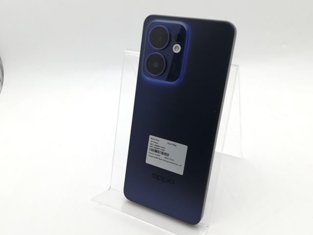 【中古】Oppo UQmobile 【SIMフリー】 OPPO Reno13 A ルミナスネイビー 8GB 128GB OPG05【千葉】保証期間１ヶ月【ランクA】