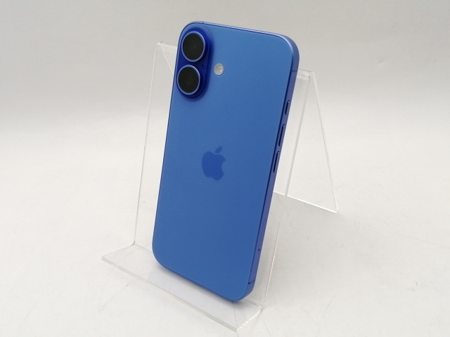 【中古】Apple 国内版 【SIMフリー】 iPhone 16 256GB ウルトラマリン MYE03J/A【秋葉3号】保証期間１ヶ月【ランクA】