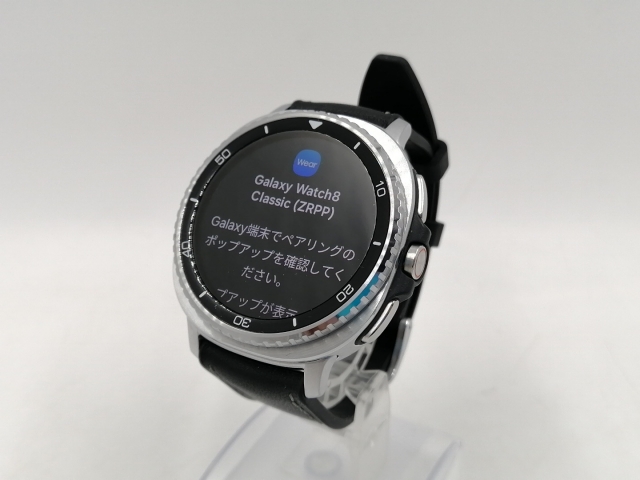 【中古】SAMSUNG Galaxy Watch8 Classic Bluetoothモデル SM-L500NZKJXJP [ブラック]【千葉】保証期間１ヶ月【ランクA】_1