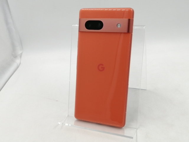 【中古】Google 国内版 【SIMフリー】 Pixel 7a コーラル 8GB 128GB G82U8【千葉】保証期間１ヶ月【ランクB】