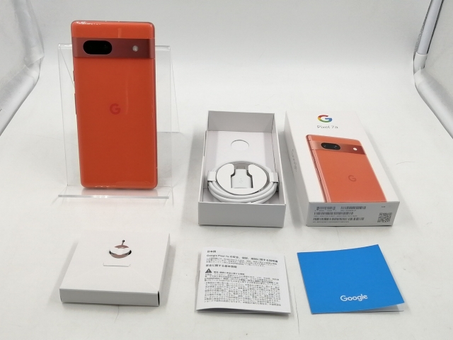 【中古】Google 国内版 【SIMフリー】 Pixel 7a コーラル 8GB 128GB G82U8【千葉】保証期間１ヶ月【ランクB】_7