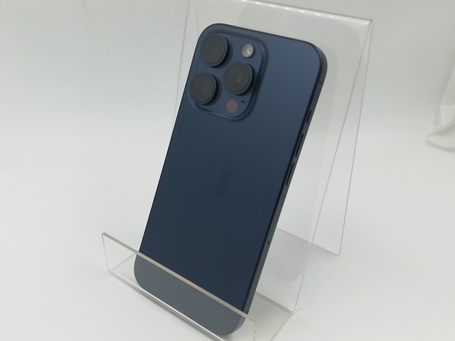 iPhone 15 Pro ブルーチタニウム 256 GB SIMフリー ムスビー｜iPhone15