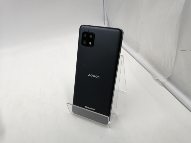 中古】SHARP 楽天モバイル 【SIMフリー】 AQUOS sense6s ブラック 4GB AQUOS sense6s ブラック