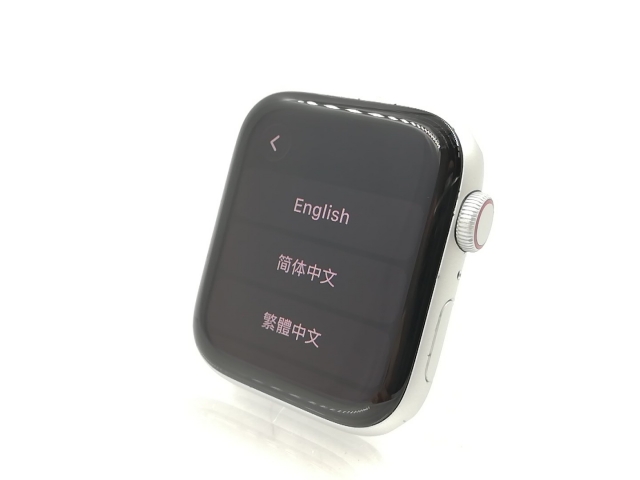 【中古】Apple Apple Watch SE2 44mm Cellular シルバーアルミニウムケース (バンド無し)【千葉】保証期間１ヶ月【ランクB】