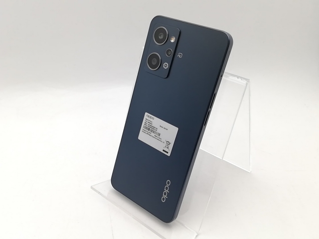 【中古】Oppo ymobile 【SIMフリー】 OPPO Reno7 A スターリーブラック 6GB 128GB A201OP【津田沼】保証期間１ヶ月【ランクB】