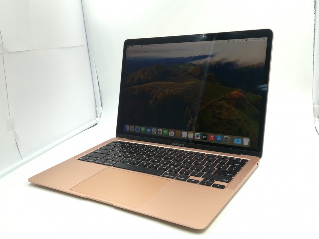 【中古】Apple MacBook Air 13インチ CTO (M1・2020) ゴールド Apple M1(CPU:8C/GPU:8C)/16G/1T【千葉】保証期間１ヶ月【ランクB】の通販は