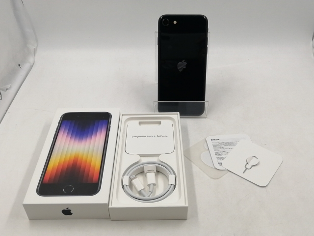 【中古】Apple SoftBank 【SIMフリー】 iPhone SE（第3世代） 64GB ミッドナイト MMYC3J/A【千葉】保証期間１ヶ月【ランクA】_7
