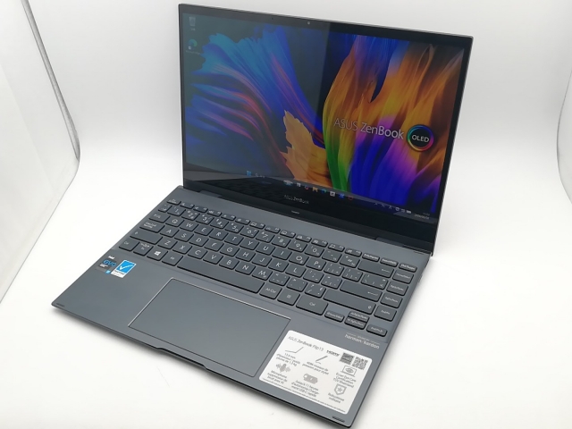 【中古】ASUS ZenBook Flip 13 UX363EA【i7-1165G7 16G 512G(SSD) WiFi 13OLED(タッチパネル/1920x1080)】【千葉】保証期間１ヶ月【ランクB】