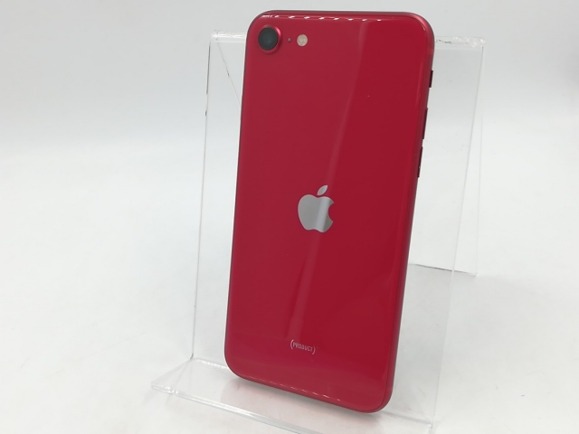 【中古】Apple au 【SIMロック解除済み】 iPhone SE（第2世代） 128GB (PRODUCT)RED MXD22J/A【千葉】保証期間１ヶ月【ランクC】