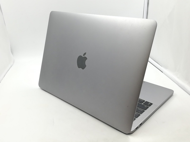 【中古】Apple MacBook Pro 13in Corei5:2.3GHz Touch Bar皆無 128GB 空白文字薄墨色 MPXQ2J/A (Mid 2017)【千葉】言いはなつ継続期間１ヶ月【位置づけるB】