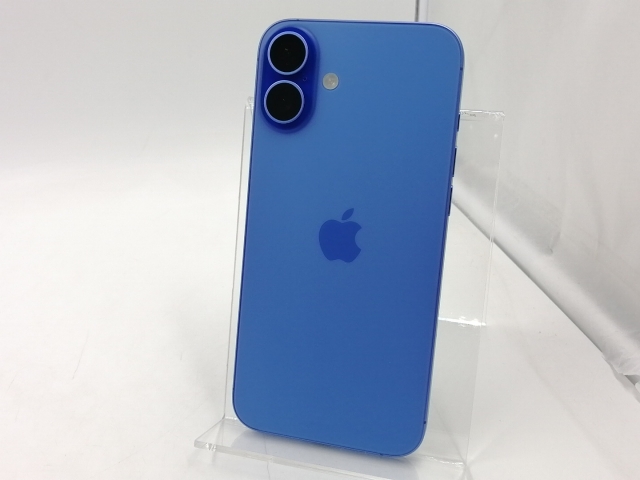 【中古】Apple 国内版 【SIMフリー】 iPhone 16 Plus 128GB ウルトラマリン MXVE3J/A【千葉】保証期間１ヶ月【ランクB】