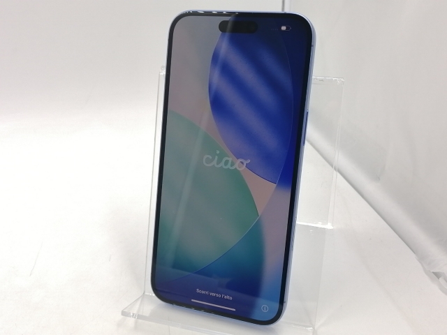 【中古】Apple 国内版 【SIMフリー】 iPhone 16 Plus 128GB ウルトラマリン MXVE3J/A【千葉】保証期間１ヶ月【ランクB】_1