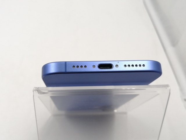 【中古】Apple 国内版 【SIMフリー】 iPhone 16 Plus 128GB ウルトラマリン MXVE3J/A【千葉】保証期間１ヶ月【ランクB】_4