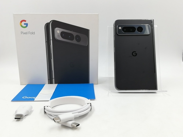 【中古】【赤ロム保証あり】Google SoftBank 【SIMフリー】 Pixel Fold オブシディアン 12GB 256GB G0B96【千葉】保証期間１ヶ月【ランクB】