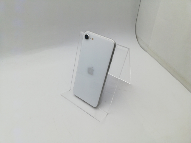 【中古】Apple SoftBank 【SIMロック解除済み】 iPhone SE（第2世代） 64GB ホワイト MHGQ3J/A（後期型番）【千葉】保証期間１ヶ月【ランクC】