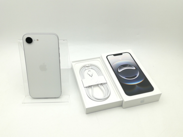 【中古】Apple ymobile 【SIMフリー】 iPhone 16e 512GB ホワイト MD274J/A【千葉】保証期間１ヶ月【ランクA】_2