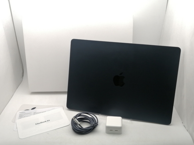中古】Apple MacBook Air 15インチ CTO (M3,2024) ミッドナイト M3(CPU