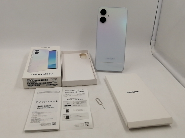 【中古】SAMSUNG ymobile 【SIMフリー】 Galaxy A25 5G ライトブルー 4GB 64GB SCSBC3【千葉】保証期間１ヶ月【ランクA】_7