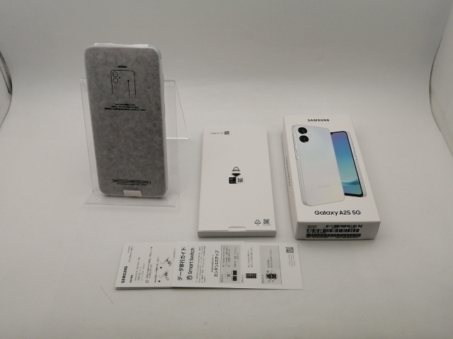 【未使用】SAMSUNG 楽天モバイル 【SIMフリー】 Galaxy A25 5G ライトブルー 4GB 64GB【柏】保証期間３ヶ月_3