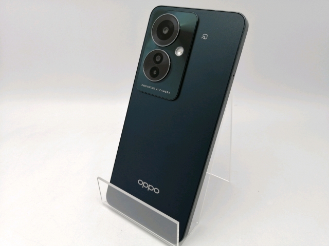 【中古】Oppo ymobile 【SIM無償性】 OPPO Reno11 A まっ黒い緑であること 8GB 128GB【新橋】言いはなつ継続期間１ヶ月【位置づけるB】