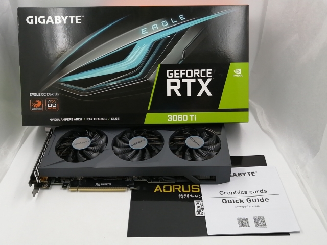 【中古】GIGABYTE GV-N306TXEAGLE OC-8GD (rev.1.0) RTX3060Ti/8GB(GDDR6X)【千葉】保証期間１週間_7