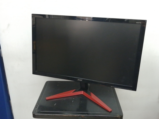 【中古】Acer SigmaLine KG241QSbmiipx [23.6インチ/1920x1080/TN/非光沢/HDMI2.0x2/DP/165Hz(OC)/1ms(GtoG)](2020)【千葉】保証期間１週間