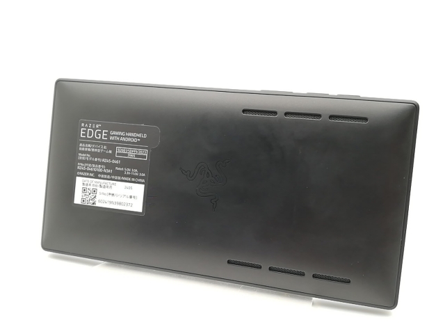【中古】Razer 国内版 【Wi-Fi】 Razer Edge Gaming Tablet ブラック RZ80-04610100-B3A1 【Snapdragon G3x Gen1/6GB/128GB】【千葉】保証期間１ヶ月【ランクB】