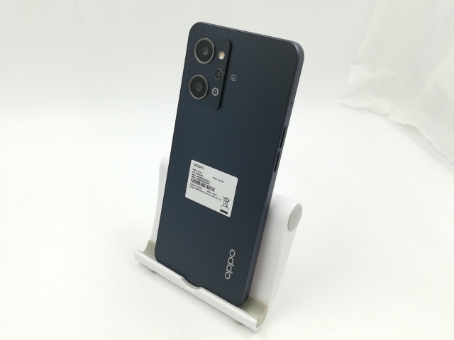 【中古】Oppo ymobile 【SIMフリー】 OPPO Reno7 A スターリーブラック 6GB 128GB A201OP【千葉】保証期間１ヶ月【ランクA】