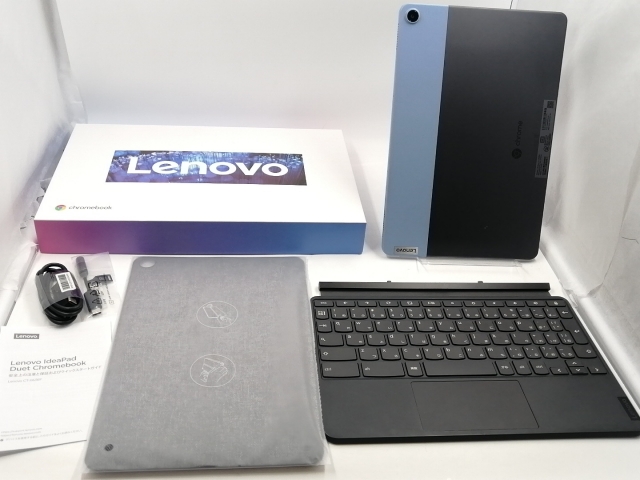 【中古】Lenovo IdeaPad Duet Chromebook ZA6F0038JP アイスブルー+アイアングレー【Helio P60T 4GB 128G(Flash) WiFi 10LCD(1920x1200)】【千葉】保証期間１ヶ月【ランクC】_7