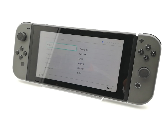 中古】Nintendo Switch 本体 Joy-Con(L)/(R) グレー HAD-S-KAAAA