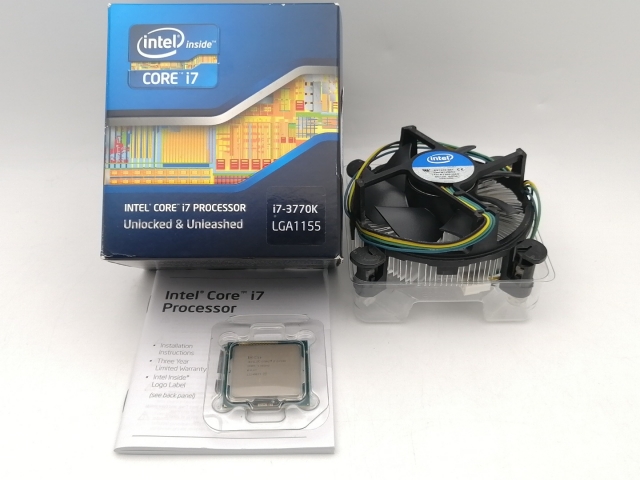 中古】Intel Core i7-3770K (3.5GHz/TB:3.9GHz) BOX LGA1155/4C/8T/L3 