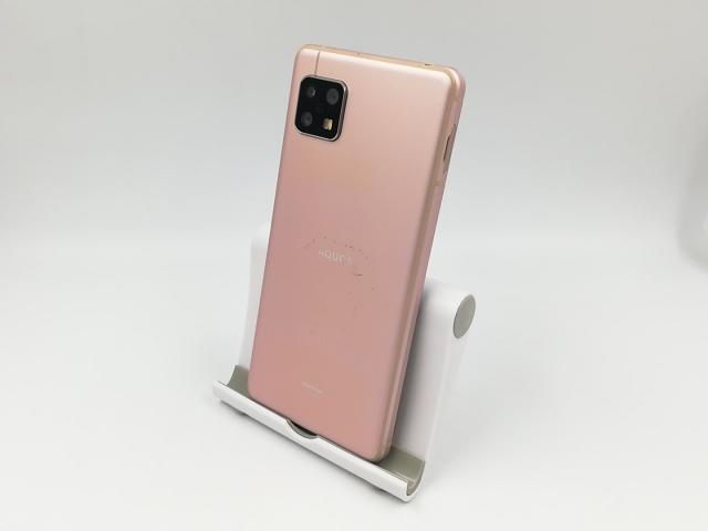 AQUOS sense5G SHG03 64GB ライトカッパー SIMロック解除済 SHARP