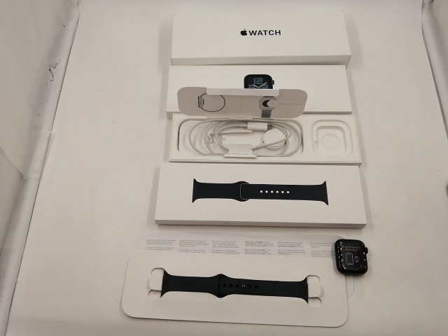 【中古】Apple Apple Watch SE2 40mm GPS ミッドナイトアルミニウムケース/ミッドナイトスポーツバンド (M/L) MXE93J/A【千葉】保証期間１ヶ月【ランクC】_6