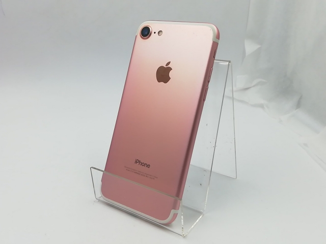 iPhone 7 Rose Gold 32GB SIMロック解除済 美品 iPhone7 Gold SIM