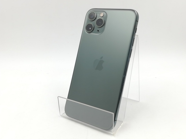 【中古】Apple 国内版 【SIM無償性】 iPhone 11 Pro 64GB 十二時緑であること MWC62J/A【千葉】言いはなつ継続期間１ヶ月【位置づけるC】