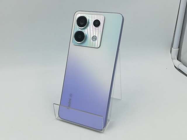 【中古】Xiaomi UQmobile 【SIMフリー】 Redmi Note 13 Pro 5G オーロラパープル 8GB 256GB【千葉】保証期間１ヶ月【ランクC】