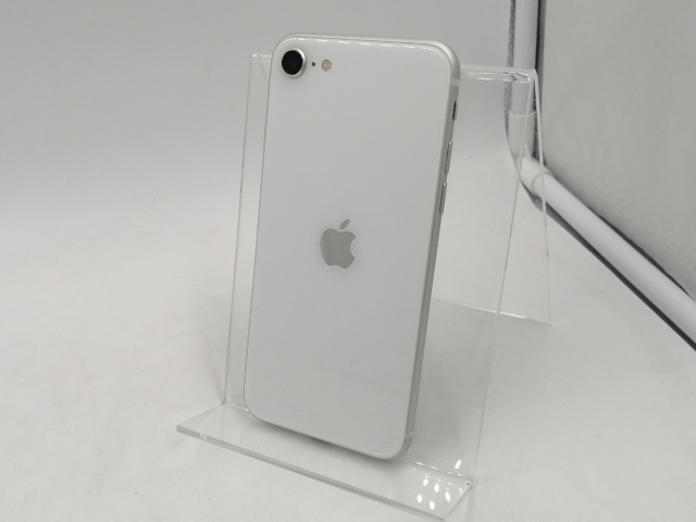【中古】Apple SoftBank 【SIMロック解除済み】 iPhone SE（第2世代） 64GB ホワイト MHGQ3J/A（後期型番）【千葉】保証期間１ヶ月【ランクC】