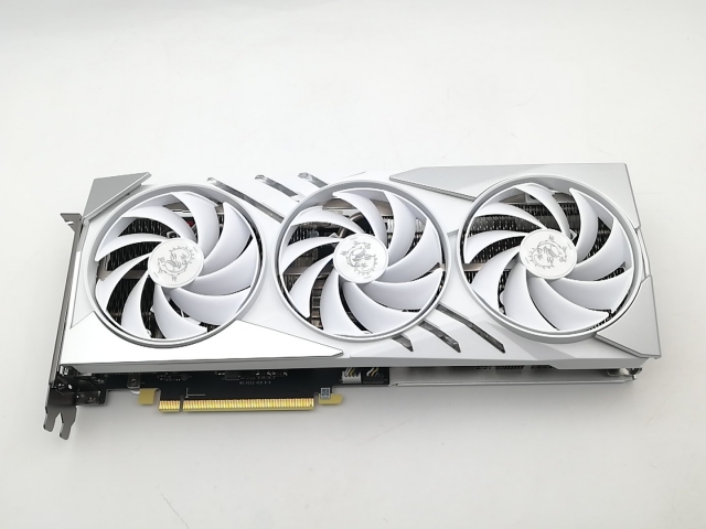【中古】MSI GeForce RTX 4070 Ti GAMING X SLIM WHITE 12G RTX4070Ti/12G【千葉】保証期間１週間