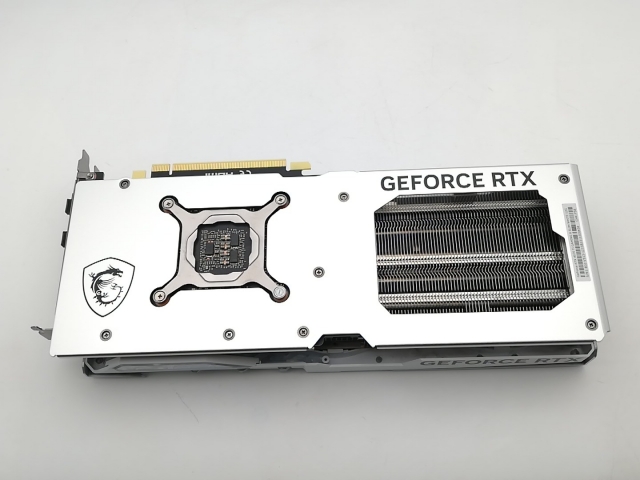 【中古】MSI GeForce RTX 4070 Ti GAMING X SLIM WHITE 12G RTX4070Ti/12G【千葉】保証期間１週間_1