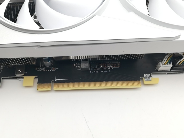 【中古】MSI GeForce RTX 4070 Ti GAMING X SLIM WHITE 12G RTX4070Ti/12G【千葉】保証期間１週間_3