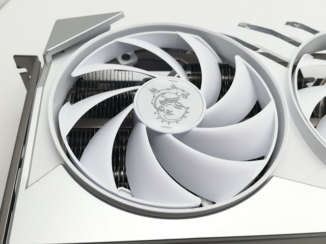 【中古】MSI GeForce RTX 4070 Ti GAMING X SLIM WHITE 12G RTX4070Ti/12G【千葉】保証期間１週間_4