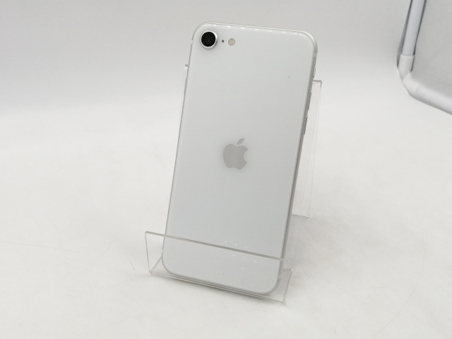 【中古】Apple docomo 【SIMロック解除済み】 iPhone SE（第2世代） 128GB ホワイト MHGU3J/A（後期型番）【千葉】保証期間１ヶ月【ランクC】