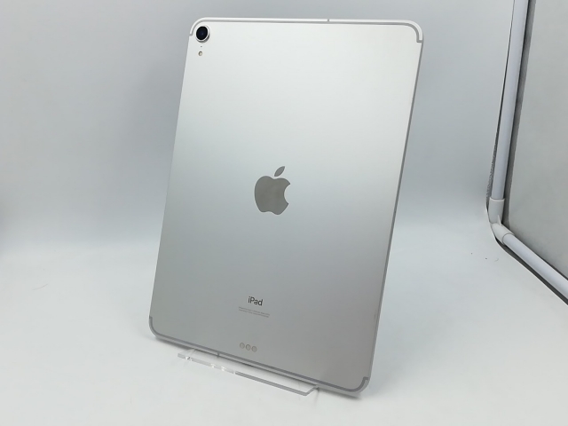 【中古】Apple 国内版 【SIMフリー】 11インチ iPad Pro（第1世代/2018） 64GB シルバー MU0U2J/A【千葉】保証期間１ヶ月【ランクB】