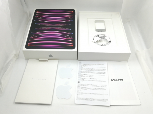 【中古】Apple 【Wi-Fi】 11インチ iPad Pro（第4世代/2022） 256GB スペースグレイ MNXF3J/A【千葉】保証期間１ヶ月【ランクA】_7