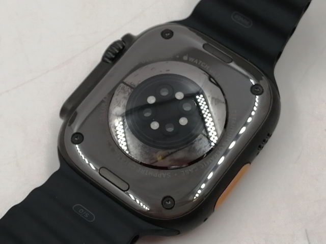 【中古】Apple Apple Watch Ultra3 49mm Cellular ブラックチタニウムケース/ブラックオーシャンバンド MF0J4J/A【新橋烏森通り】保証期間１ヶ月【ランクA】_3